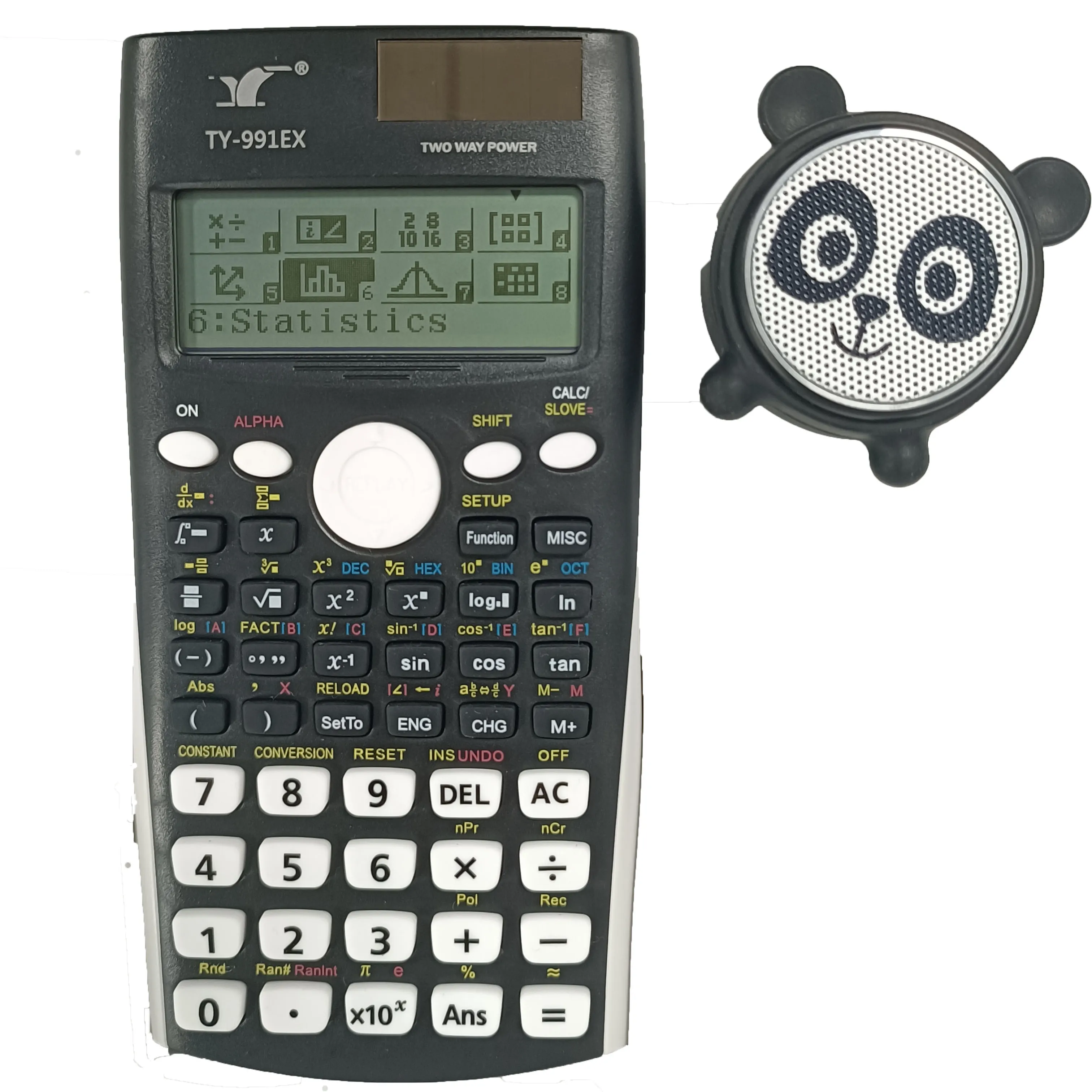 TY-991EX Algemene Wetenschappelijke Calculator 552 Functies Calculator Dubbele Voeding Wetenschappelijke Calculator