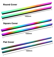 Barres LED Pixel ODM DMX512 programmables, tubes pixel SPI Artnet 12/24/36V RGB RGBW pour éclairages de scène