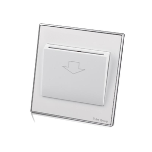 Interrupteur mural personnalisé de sécurité à norme britannique, panneau tactile 10A 2 gangs IP20, conception durable en PC - Product Image 5