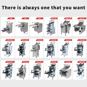 Nouvelle machine commerciale à pâtes en acier inoxydable GRM-130 1500W 380V/50Hz, épaisseur réglable, automatique, pour pâtes fraîches et farine de boulangerie - Product Image 4