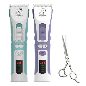 Juego <span class=keywords><strong>de</strong></span> herramientas <span class=keywords><strong>de</strong></span> corte <span class=keywords><strong>de</strong></span> pelo eléctrico para mascotas recargable <span class=keywords><strong>de</strong></span> lujo personalizable sin ruido, superventas para limpieza <span class=keywords><strong>de</strong></span> belleza ABS <span class=keywords><strong>de</strong></span> <span class=keywords><strong>Amazon</strong></span> - Product Image 4