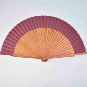 Éventail pliable portable classique en bambou imprimé sur mesure pour cadeaux d'affaires, fêtes du Nouvel An chinois - Product Image 1