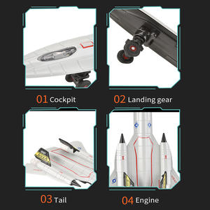 Modèles de voitures en alliage son et lumière 2023, modèles de voitures en métal moulé sous pression, avions en métal moulé sous pression, jouets pour enfants et adultes - Product Image 4