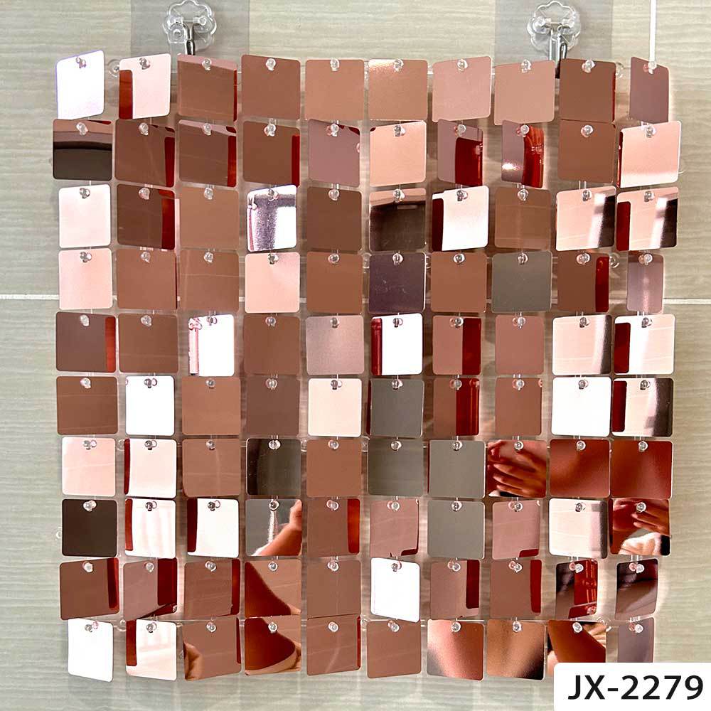 Miroir or rose profond
