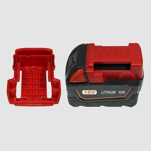 Porte-outil de batterie Li-Ion pour <span class=keywords><strong>Milwaukee</strong></span> avec clip de ceinture et organisateur de stockage pour batterie <span class=keywords><strong>M18</strong></span>-48-11-1820 - Product Image 2