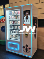 Máquina Expendedora de cosméticos automática, pantalla táctil inteligente directa de fábrica para pestañas postizas, máquina expendedora de ropa de uñas personalizada