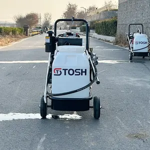 TOSH emulsionado carretera baches grietas pulverización relleno pavimento equipo distribuidor dispositivo asfalto rociador