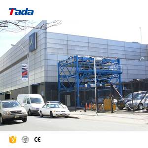 Psh bốn cấp thép bãi đậu xe nâng động cơ điều khiển đa cấp Stack hệ thống tự động bãi đậu xe nút hoạt động câu đố bãi đậu xe - Product Image 6