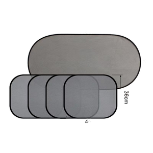 Universal Foldable Luxury Car <b>Window</b> Side Sunshade Mesh Net with Nylon Material - Product Image 1