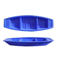 Bateaux de pêche en plastique rotomoulé OEM & ODM personnalisés Conception de bateaux de récupération élargis et épaissis