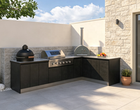 Barbecues et Cuisine Extérieure Intégrée Modulaire : Unité Extérieure Résistante aux Intempéries pour Jardin et Rénovation Extérieure
