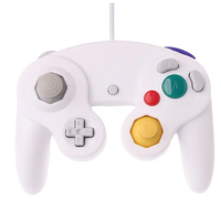 Manette de jeu filaire GameCube pour console de jeu vidéo Wii, port GC, accessoires de jeu