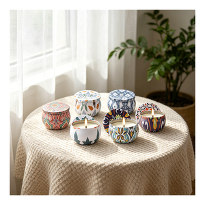 Pearl <b>Candle</b> <b>Gift</b> Set Matte Vessel Spa Fragrance Boutique Holiday Assortment Display Series Premium - Product Image 5