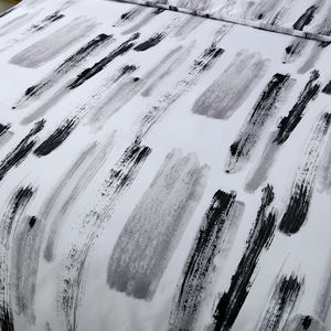 Luxus dreiteilige Polyester Quilt Tröster Kissen bezug Set geometrische Muster Bettwäsche für Double King Quality Grade Schleifen - Product Image 4