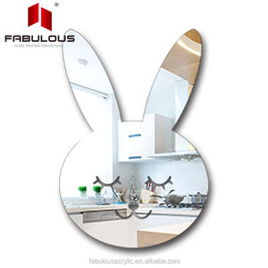 <span class=keywords><strong>Espejo</strong></span> decorativo de pared grande contemporáneo para el hogar, hoja acrílica negra fabulosa, <span class=keywords><strong>efecto</strong></span> <span class=keywords><strong>espejo</strong></span> plateado, pegatina de pared adhesiva fácil - Product Image 1