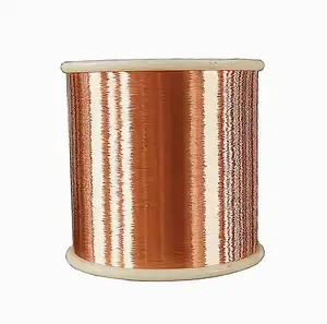 Alambre de cobre y aluminio CCA 0,12-0,8mm CCAM Alambre de materia prima