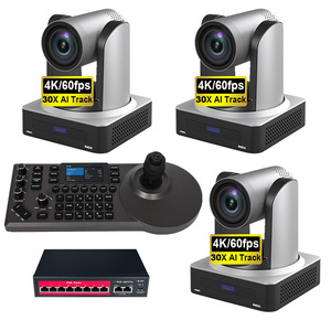 ชุดกล้อง AI พร้อมระบบวิดีโอสำหรับโบสถ์ MC550 4K 60FPS ซูมออปติคอล 30 เท่า + ชุดควบคุม MKB20 ระดับมืออาชีพ MC550-MKB20-30X - Product Image 1