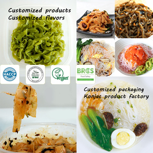 Nouilles asiatiques sans gluten végétalien algues nouilles de konjac végétarien instantané à base de plantes style ramen goût aigre chaud nouilles tasses - Product Image 4
