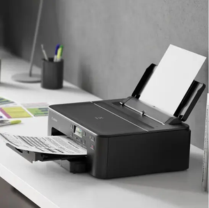 Imprimante photo sans fil <span class=keywords><strong>PIXMA</strong></span> TS708t 5 couleurs à jet d'encre pour la maison et le commerce, impression recto verso de documents, impression de CD - Product Image 5