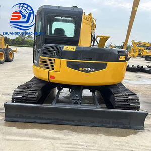 Excavatrice d'occasion bon marché pour l'exportation Pelle d'occasion Komatsu PC78US Excavatrice d'occasion compétitive sur chenilles Komatsu PC78US à vendre - Product Image 1
