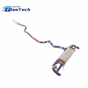 Système d'échappement FlowTech Premium Quality Titanium Valvetronic pour BMW 330e Hybrid – Intégration de soupape OEM, léger et performant - Product Image 2