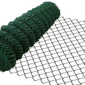 Malla Clôture à maillons de chaîne en PVC galvanisé à torsion simple Clôture en fil cyclone diamanté pour usage domestique avec service de modélisation 3D - Product Image 4