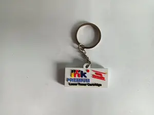 Newest Factory 2D Cheap Price Car Logo Pvc Keychain With Custom Design For Event