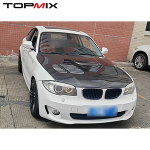 Cofano Motore Perforato in Fibra di Carbonio Leggero di Alta Qualità per <span class=keywords><strong>BMW</strong></span> <span class=keywords><strong>Serie</strong></span> <span class=keywords><strong>1</strong></span> M Coupé 1M E82/E87 2010-2013 - Product Image 5