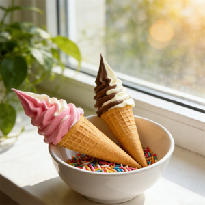 17CM Plastic Handmade Faux Food Model Ice Cream & Fruit Display Set-Eco-Friendly Art & Collectible Wedding/Holiday Decoration - Product Image 6