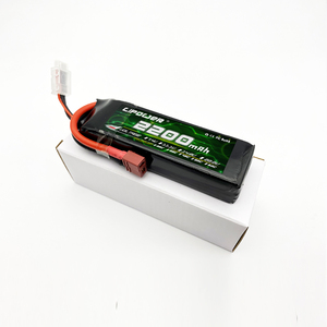 แบตเตอรี่ 11.1V 2200mAh 3S อัตราการคายประจุสูง สำหรับโดรน พร้อมหัวต่อ XT60 และปลั๊ก JST สำหรับของเล่น RC รถแข่ง เรือ VO-2200 22 - Product Image 2