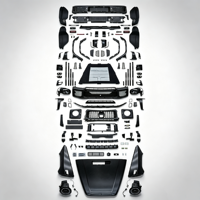 Kit complet de carrosserie style W465 B, pare-chocs avant et arrière, calandre, capot, ailes, pour Classe G W463 2002-2018