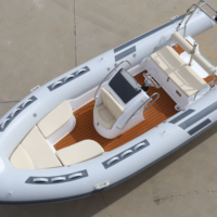 Bateau pneumatique de 5,2 m certifié CE, en PVC, capacité 7 personnes, pour plongée