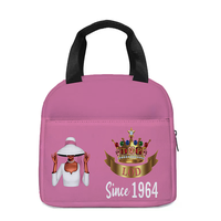 Bolsa de Almuerzo de Nuevo Diseño Personalizada al por Mayor, Bolsa de Almuerzo Aislante para Hermanas y Hermandades, para Campamentos, Viajes, Oficina