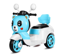 Auto Eléctrico de Juguete para Niños de 1 a 6 Años, Motocicleta de Tres Ruedas con Control Remoto para Niños y Niñas
