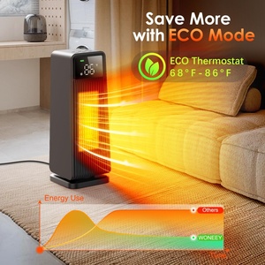 Nuevo diseño, mejor precio, calentador de torre de 1500W más barato, calentadores eléctricos portátiles para el hogar Ptc para el hogar de invierno - Product Image 4
