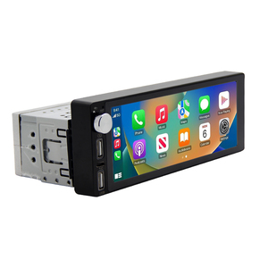 <span class=keywords><strong>Radio</strong></span> Universal para Coche de 1 Din y 6.86 Pulgadas con <span class=keywords><strong>Android</strong></span> Auto y Carplay Inalámbrico, Pantalla Táctil, Reproductor MP5, Sintonizador de <span class=keywords><strong>Radio</strong></span> <span class=keywords><strong>Android</strong></span> y Mirror Link - Product Image 1