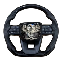 Modification du volant en cuir véritable pour Toyota Corolla LC200 LC79 LC300 Hilux Fortuner Land Cruise GR Volant de voiture