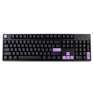 GMK-teclas de perfil de cereza para <span class=keywords><strong>teclado</strong></span> mecánico, color negro, <span class=keywords><strong>lila</strong></span>, 140 teclas, PBT, sublimación, para interruptor MX, gran oferta - Product Image 1
