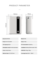Diffuseur d'huiles essentielles électrique professionnel A500 500 ml, diffuseur d'arômes sans eau pour hôtel, table, français