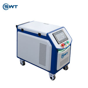 Nettoyeur laser à impulsions SWT Air Cooling 500W, efficace pour l'élimination de la rouille, de la peinture et de la saleté sur le béton, la brique et les matériaux de construction - Product Image 1