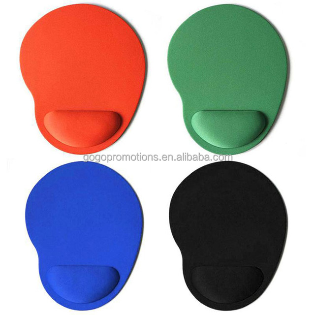 Customizable Silicone Mouse Pad with Logo Design Waterproof Office Use Mouse Cushion with Wrist Support and Rest