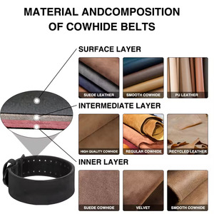 Cintura da Palestra Personalizzata <span class=keywords><strong>Berserk</strong></span> 13mm con Leva, Cintura in Pelle per Sollevamento Pesi e Powerlifting per Uomo, Tema Anime - Product Image 6