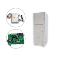 Headleader Réfrigération Casier Alimentaire Intelligent Casier pour Restaurant Bureau Bâtiment Communauté Frozen Casier Congélateur Armoire