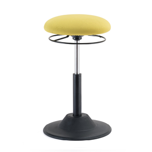 Tabouret à bascule réglable de 556 à 806mm, tabouret de bar antidérapant et pivotant sur pied, wobbler, d'équilibre actif - Product Image 3