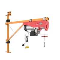 Mini grue murale renforcée, rotative, pliable, petite grue rotative pour la maison