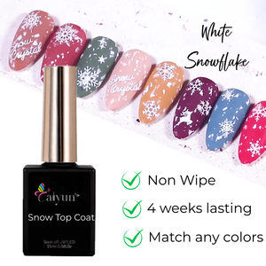 <span class=keywords><strong>2022</strong></span> nouvel arrivage OEM/ODM <span class=keywords><strong>hiver</strong></span> effet flocon de neige Non-lingette Uv/Led manteau de neige pour fête de noël - Product Image 3