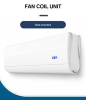 Unit Fan Coil Air Berbasis Air yang Dipasang di Dinding untuk Pemanasan dan Pendinginan Hotel
