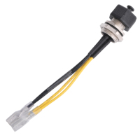 Konektor Panel M12 Male Plug 4-Posisi Solder Cup Tahan Air IP67 250V Tembaga Berlapis Timah Aplikasi Elektronik-1838893-2 MTL TE