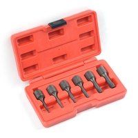 XCTOOL outil de réparation de voiture ensemble d'extracteur de vis 6pc 3/8 "Sq Drive Kits d'outils automobiles outils de réparation pour voiture XC1341