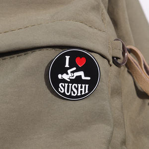 Spilla Smaltata con Frase Divertente 'No Farting', Distintivo da Bavero, Accessorio per Zaino e Vestiti, Regalo per Amici - Product Image 3